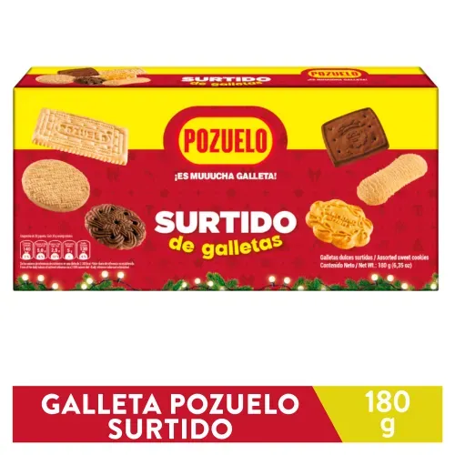 Galleta Pozuelo Surtido Temporada 180g
