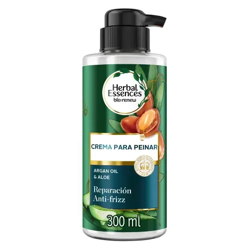 Crema Peinar Herbal Essences Bio:renew Argan Oil Aloe - 300 ml
