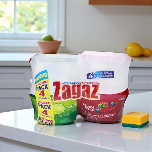 Lavaplato Zagaz Limon Fruto Rojos 3200gr