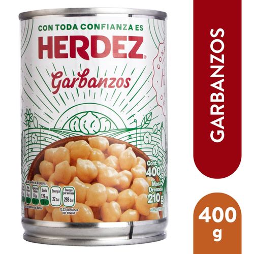Garbanzo Natural Herdez 400 Gr