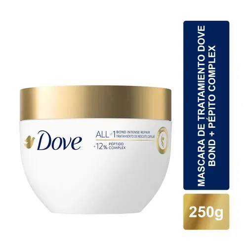 Tratamiento capilar Dove Bond repair + peptidos en crema - 250 g