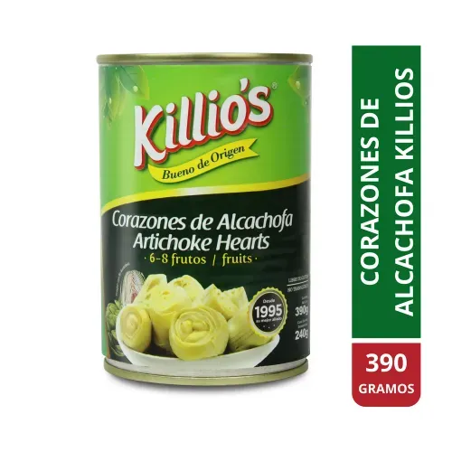 Alcachofa Killios Corazon Premium - 240 g