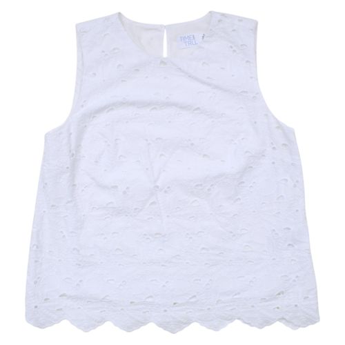 Blusa Time Tru Eyelet