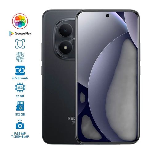 Celular Xiaomi Redmi Note 15 PRO+ 5G 12GB RAM 512GB de almacenamiento colores surtidos
