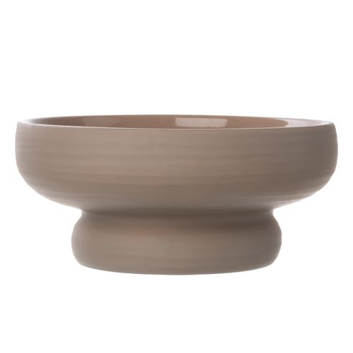 Ms Bowl De Ceramica Beige 24cm
