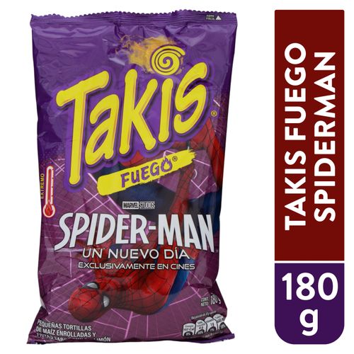 Takis Fuego Spiderman 180g