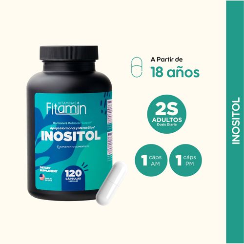 Inositol Fitamin - 120 Cápsulas