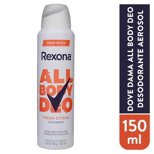 Desodorante Rexona Dama Abd Fresh Citrus Aerosol -150ml