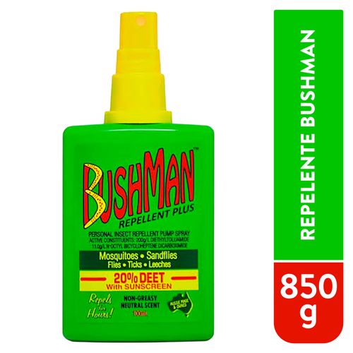 Repelente Bushman Plus Spray 100 Ml