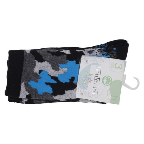 Calcetas Nino 3pk Casual Ankle