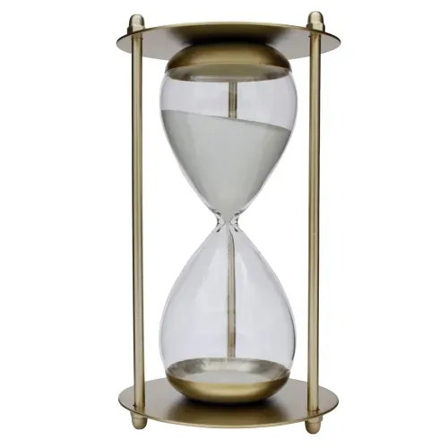 Ms Reloj De Arena Dorado 19cm