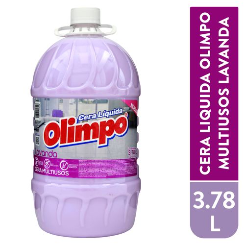 Cera Olimpo Para Piso Liquida Lavanda - 3875ml