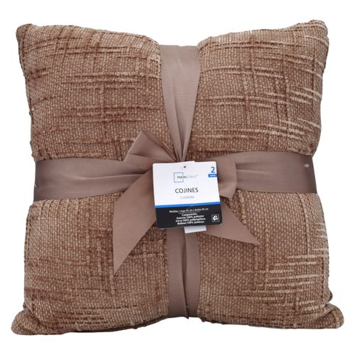 Cojin De Chenile 2 Pack 45x45 Cms