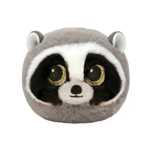 Peluche Ty Beanie Bouncers Bandito Mapache Gris