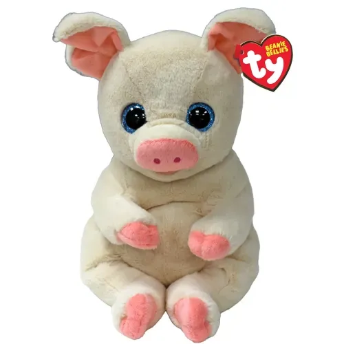 Peluche Ty Beanie Bellies Penelope Cerdo Mediano
