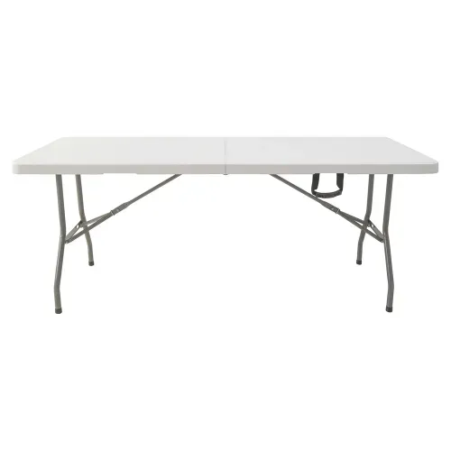 Mesa Mainstays rectangular de resina plegable - 182 cm