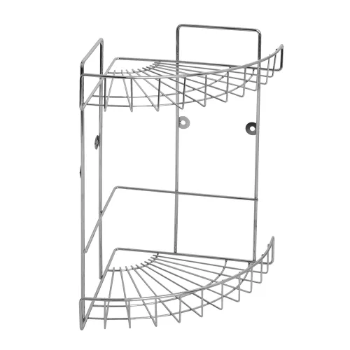 Organizador para baño Mainstays de acero cromado - 38 cm