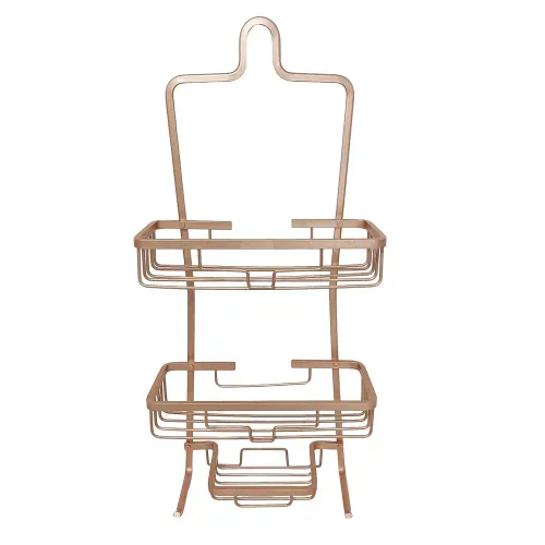 Ms Organizador Para Bano Acero Cromado