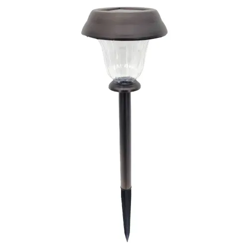 Ms Lampara Solar Jardin Acabado Bronce