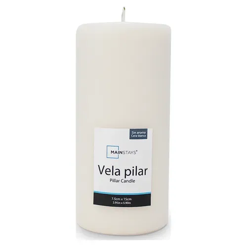 Ms Vela Pilar Blanca 75X150Mm3 Ea 1