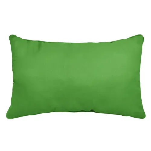 Cojín para exteriores e interiores Mainstays color verde limón- 30x50 cm