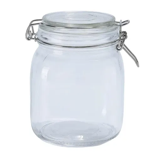 Canister Mainstays de Vidrio con Tapa - 1000 ml