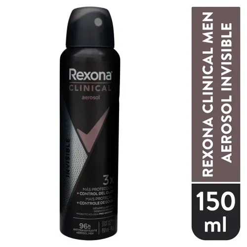 Des Rexona Men Clin Aer Invisible 150ml