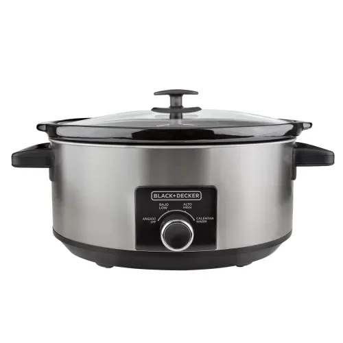 Olla de cocimiento lento Black and Decker capacidad de 7 L