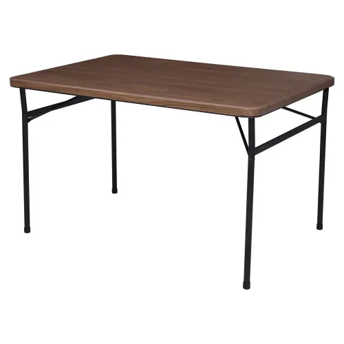 Mesa Mainstays Plastica Plegable Color Madera - 122cm