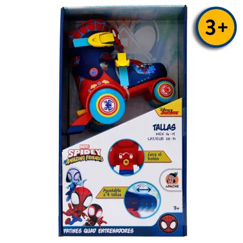 Patines quad infantiles Spiderman