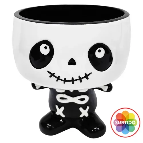 Bowl Way To Celebrate para dulces de cerámica infantil Halloween - 15 cm