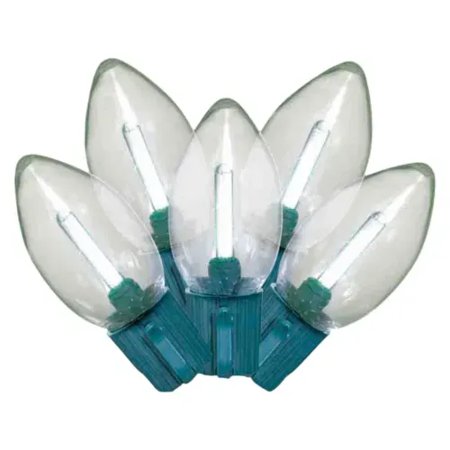 Luces Holiday Time  LED vintage blancas Navidad serie de de 25 luces