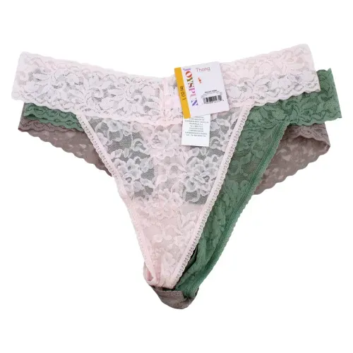 3pk Lace Tanga Joyspoon