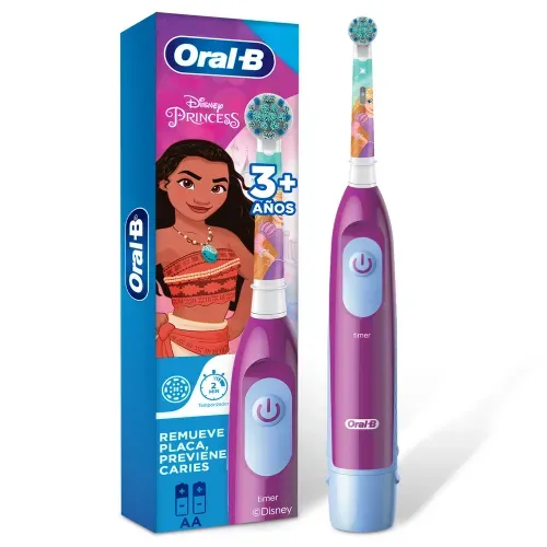 Cepillo Dientes Oral-B Disney Princesas Eléctrico Infantil +3 Años Cabezal Redondo - 1 Ud
