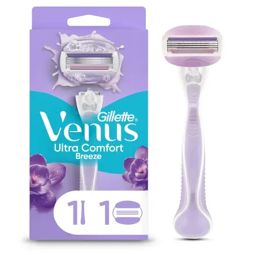 Máquina Afeitar Mujer Gillette Venus Ultra Comfort Breeze Barras Humectantes - 1 Ud