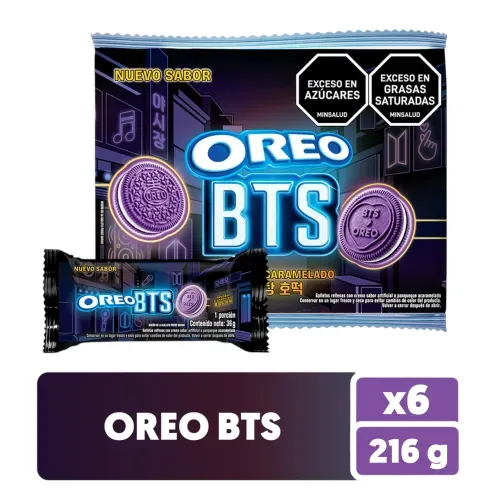 Galleta Oreo Bts 216 g