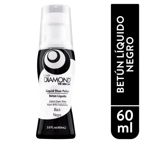 Cera Diamond Gold Betun Liquido Negro - 60Ml