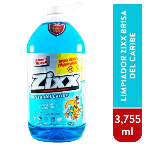 Limpiador Zixx Brisas Del Caribe 3755Ml