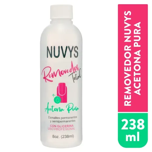 Removedor Nuvys Acetona Pura - 238 g