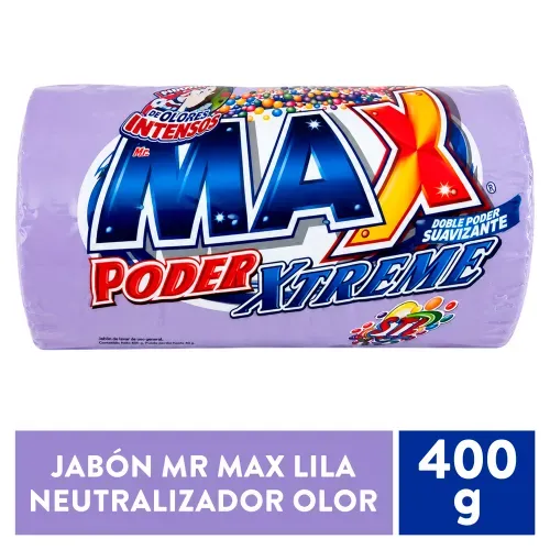 Jabón Mr Max Lila Neutralizador de Olores Intensos 400 g