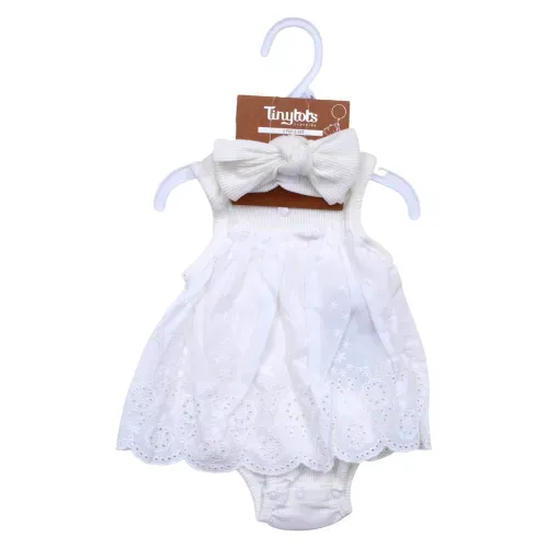 Vestido Con Acces Tiny Tots Beba t 0 9m