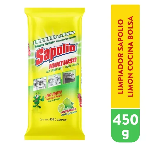 Limpiador Sapolio Limón Coci Bolsa - 450 g