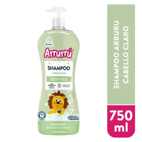 Shampoo Arruru Cabello Claro Manzanilla - 750ml