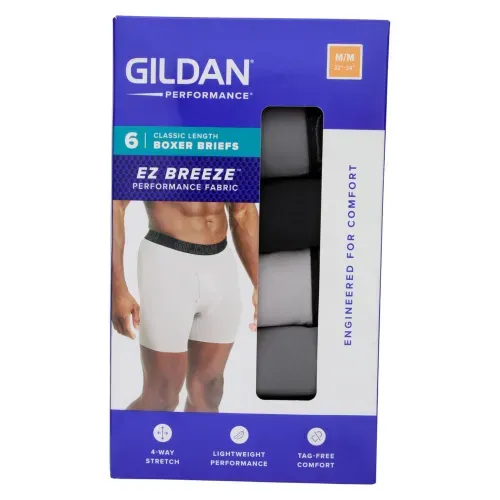6p Boxer Ajustado Gris Ast m
