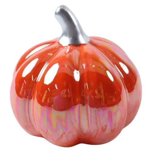 Calabaza Way To Celebrate cerámica decorativa Halloween - 11 cm