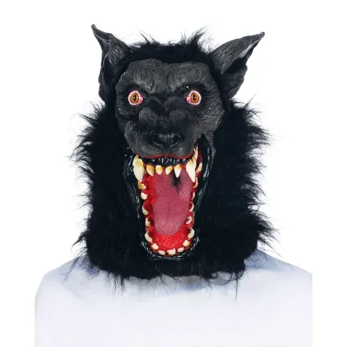 Máscara Way To Celebrate de hombre lobo premium para adulto Halloween