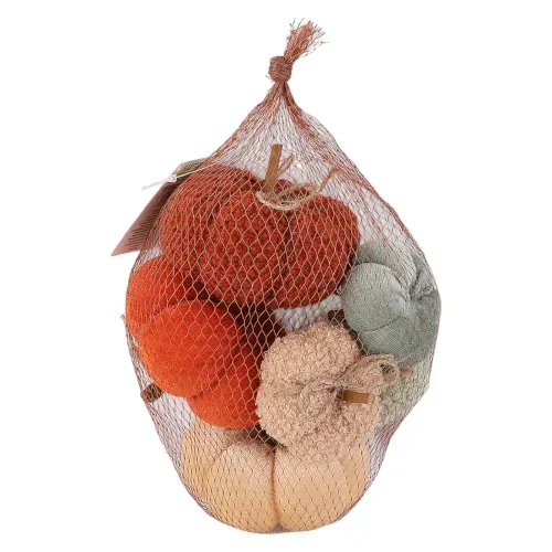 Calabazas Way To Celebrate tela decorativas Navidad - 18 cm