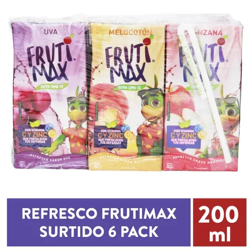 6 Pack Nectar Frutimax - 200ml