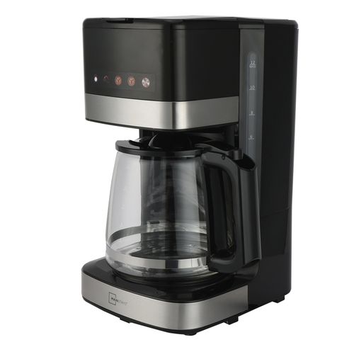 Cafetera Mainstays programable de 120V con capacidad de 12 tazas