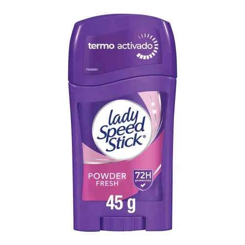 Desodorante Antitranspirante Lady Speed Stick Powder Fresh en Barra para Mujer - 45g